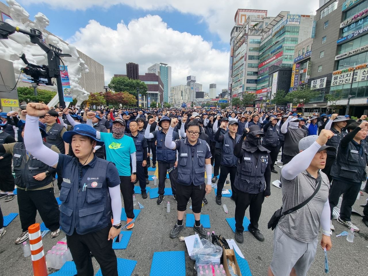 0715 금속노조 충남지부 1차 총파업